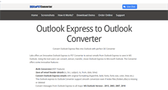 Desktop Screenshot of outlook-express.dbxtopstconverter.com